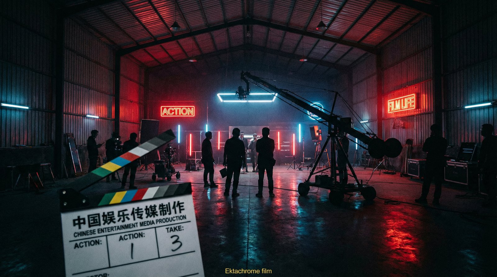 哔哩禁漫影视传媒视频制作现场